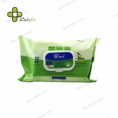 دستمال مرطوب و پاک کننده دست یونی لد آنتی باکتریال