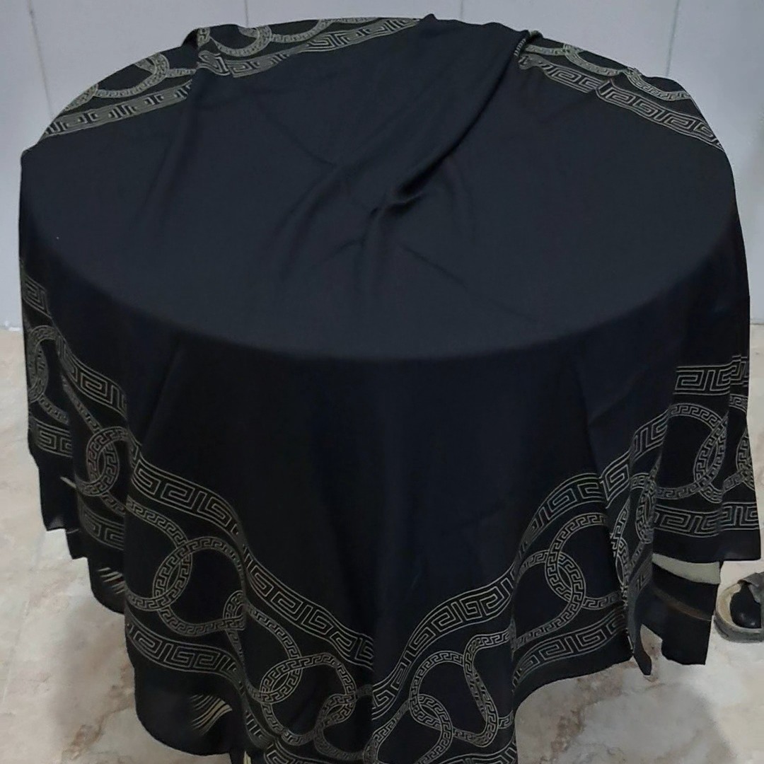 روسری کرپ نخ