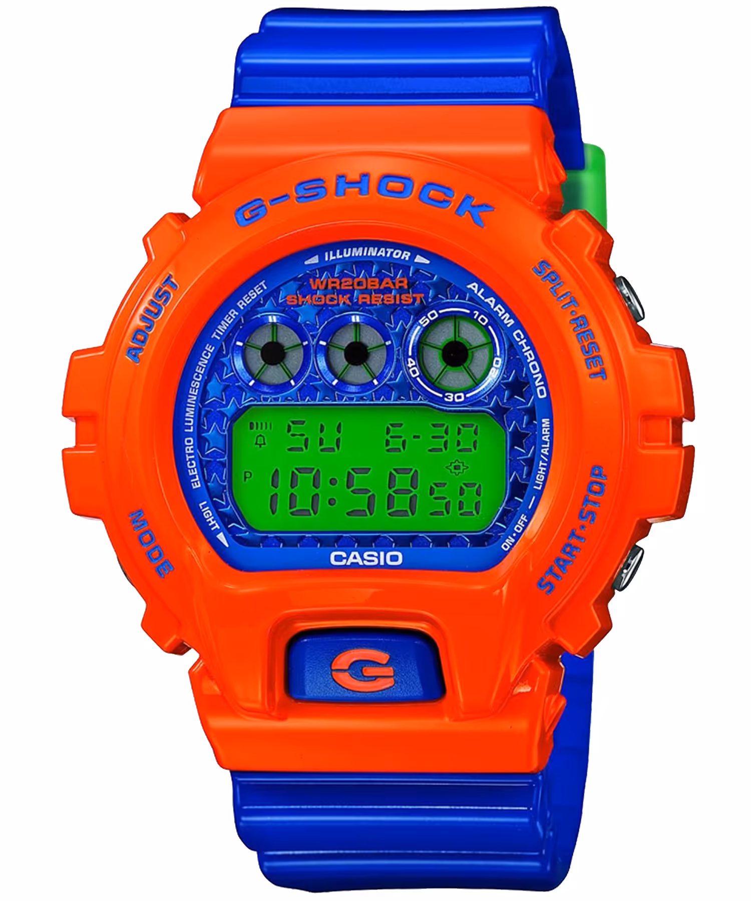 ساعت مردانه کاسیو ، زیرمجموعه G-Shock, کد DW-6900SC-4DR