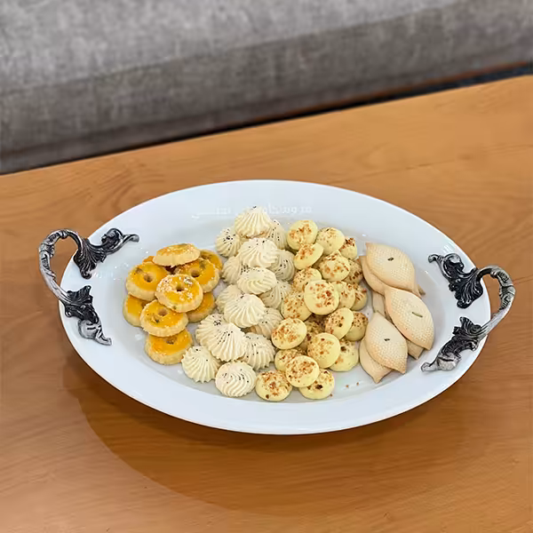 دیس بیضی مدل دسته پیوتر سایز متوسط