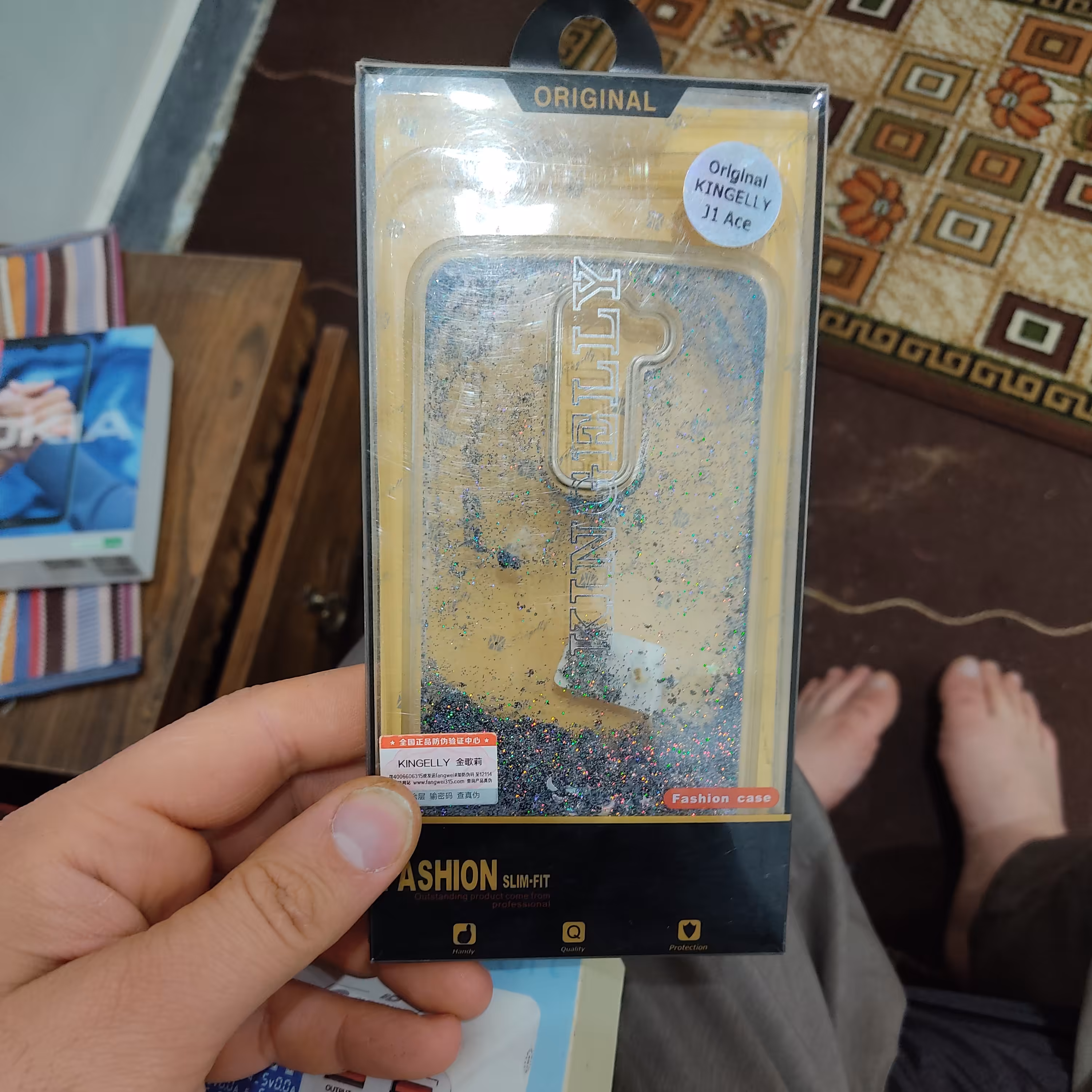 قاب موبایل طرح دار  آکوریومی ال جی K10 2016