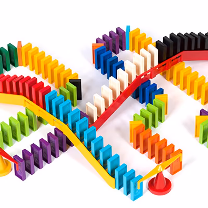 بازی چیدنی سطلی هزار قطعه با فرندان 