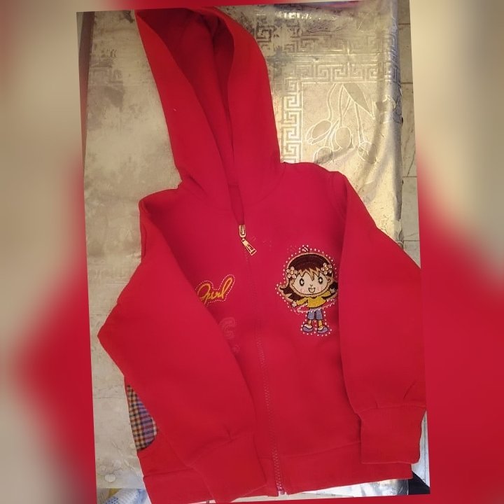 سویی شرت دخترانه گرم و لطیف سایز 40و 45