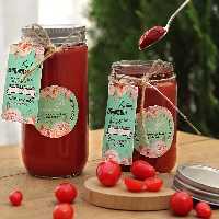 رب گوجه بدون مواد افزودنی و خوش رنگ و خوش طعم  با حداقل میزان مصرف