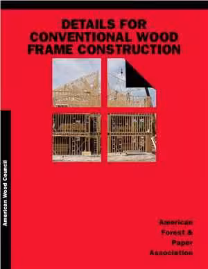 [PDF] دانلود کتاب Wcd1 - Details For Conventional Wood Frame Construction, 1997