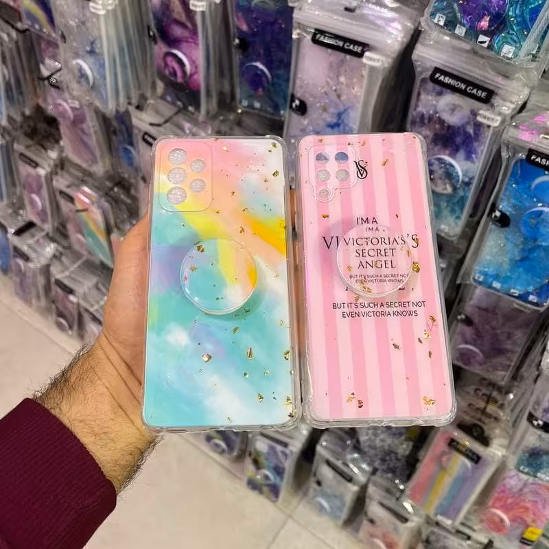 گارد ژله ای پاپ سوکت دار  اکلیلی آبرنگی