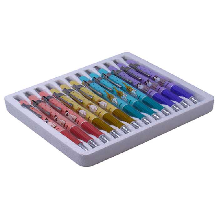 اتود میکرو طرح گربه بسته(12عددی)