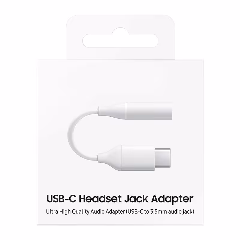 مبدل  USB-C به جک 3.5 میلیمتری مدل HEADSET SM طول 0.19 متر

