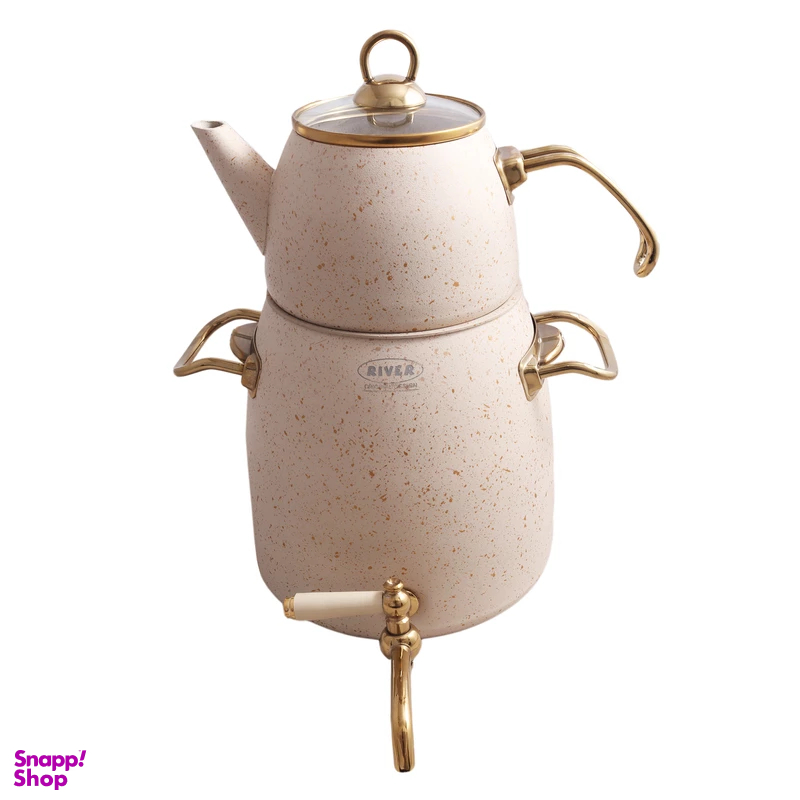 ست کتری و قوری شیردار ریور مدل 0015