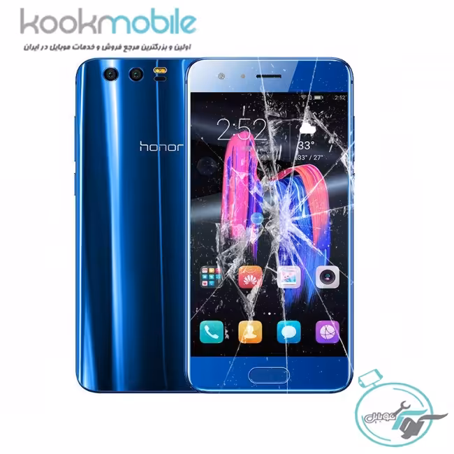 تعویض گلس گوشی موبایل Honor 9 هواوی