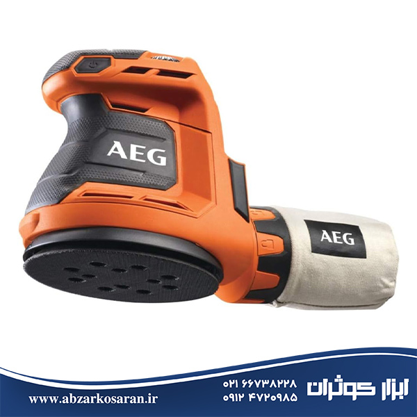 سنباده صفحه گرد 18 ولت آاگ AEG مدل BEX18-125-0