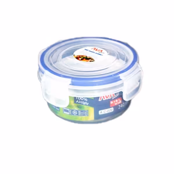 ظرف فریزری گرد 240سی سی آوا