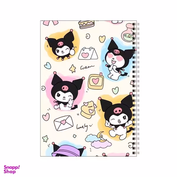 دفتر مشق 80 برگ بامبیلیپ طرح پترن کرومی کد 5641229