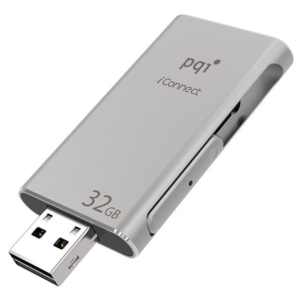 پی کیو آی آی کانکت او تی جی 32 گیگابایت - خاکستری - Hiapple.ir