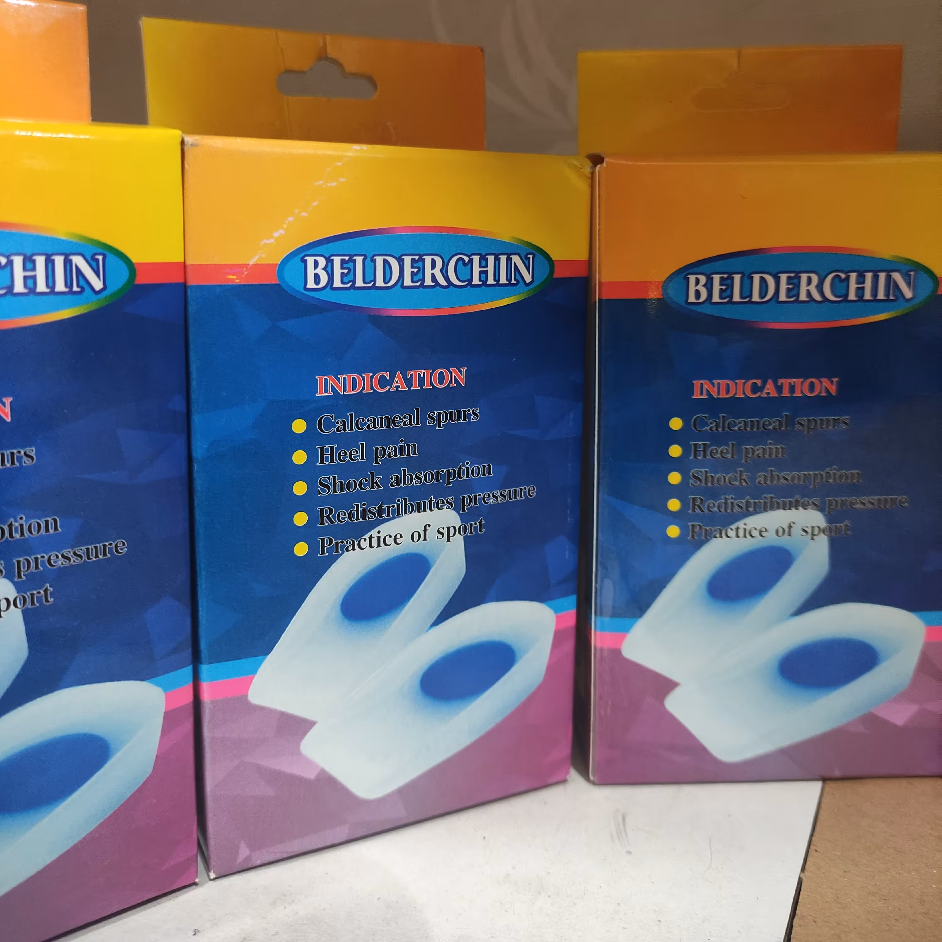 پد خارپاشنه ژله ای 