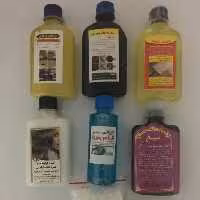 (پک اسپری نانو،ریکا سیاه،شوینده شفاف،پودر معجزگر ،شیشه شور الماس،شامپوصبغ،کرم کراتین ، ژل طلایی )