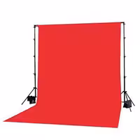 فون عکاسی شطرنجی بکگراند قرمز Backdrop Nonwoven cloth fabric 2×3 Red