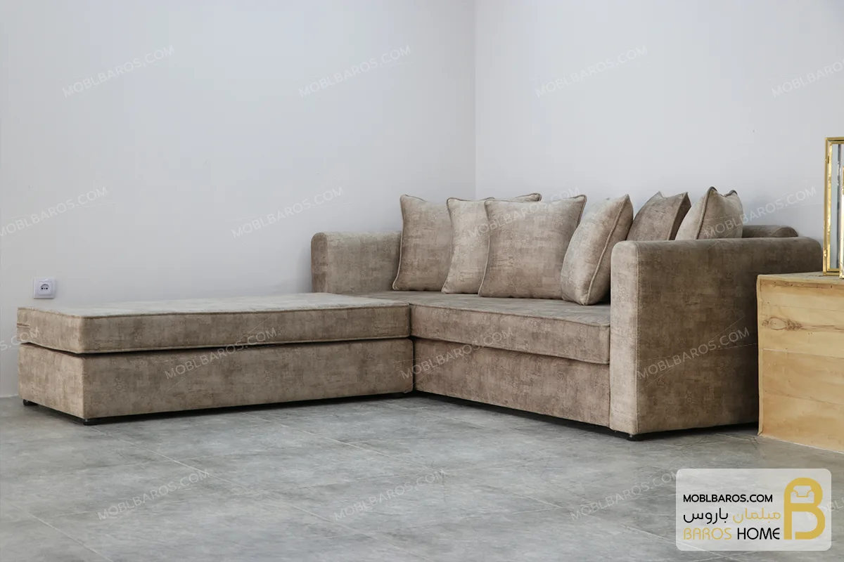 مبل ال مدرن و جدید پاف متحرک کد 2