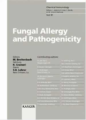 [PDF] دانلود کتاب Fungal Allergy And Pathogenicity, 2002