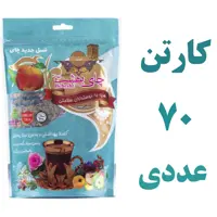 پک 70 تایی چای بهشت دمنوش میوه ای طعم هل و گل معطر 200 گرمی با بسته بندی پاکت