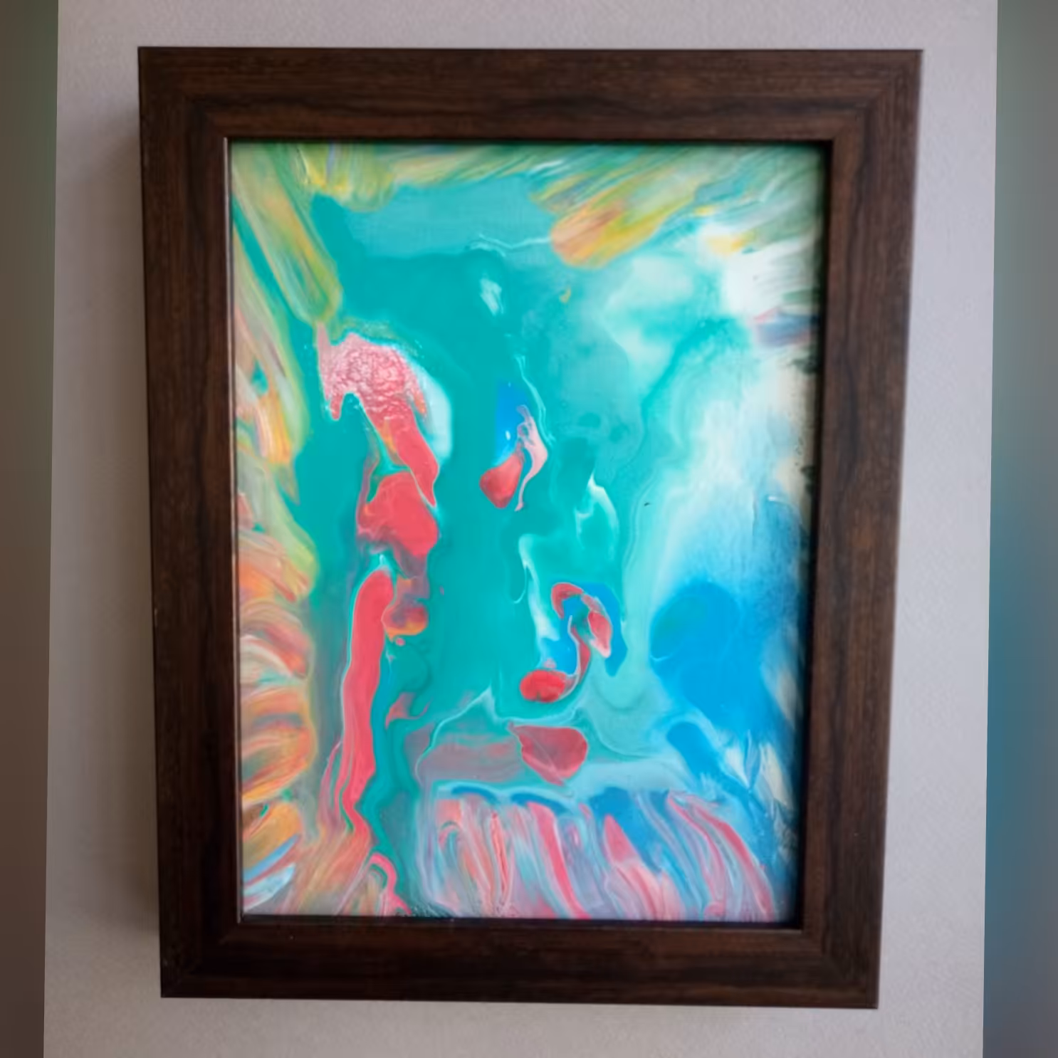 نقاشی انتزاعی ابستره اکرلیک