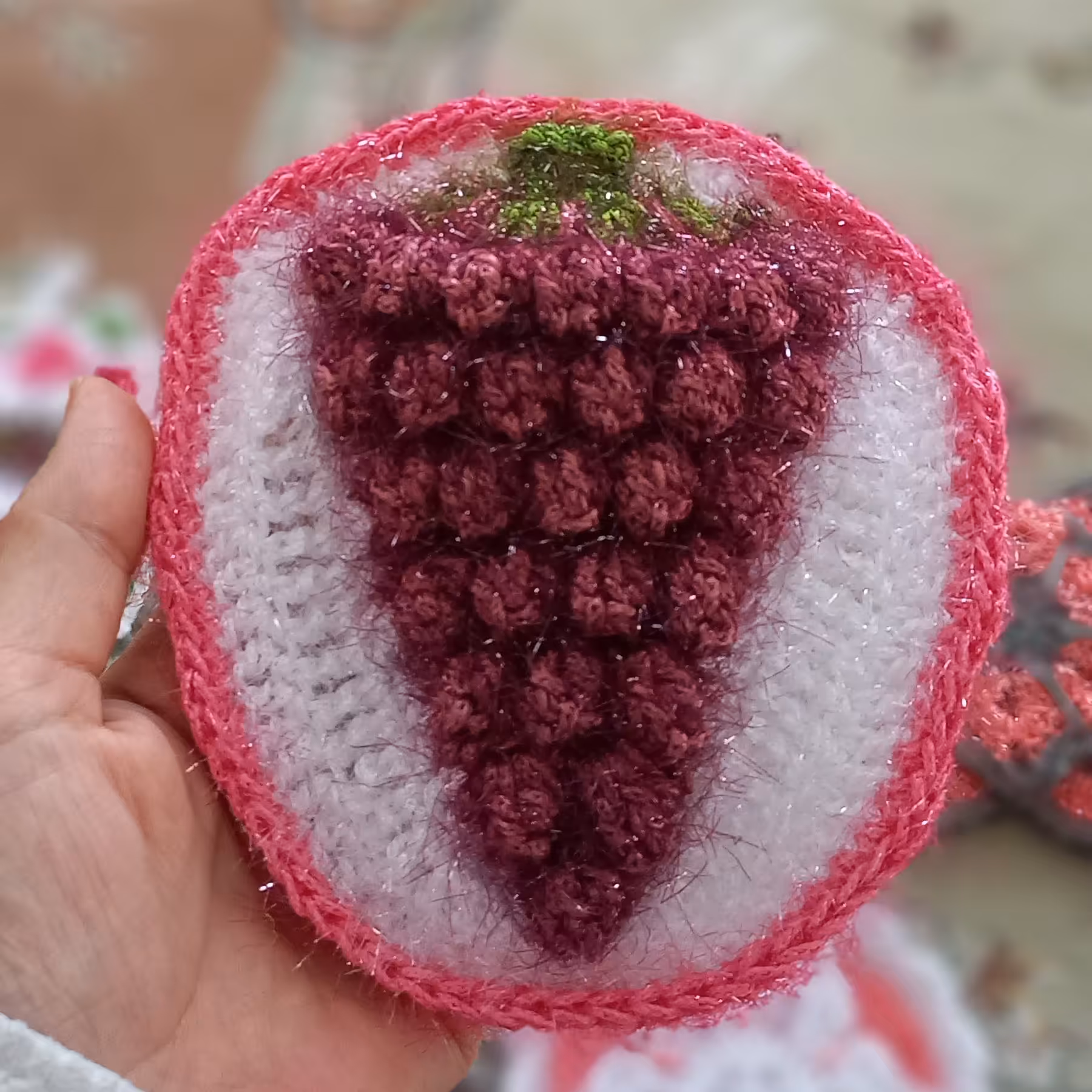 اسگاج سوزنی بافت بسیارزیبا.سبک.