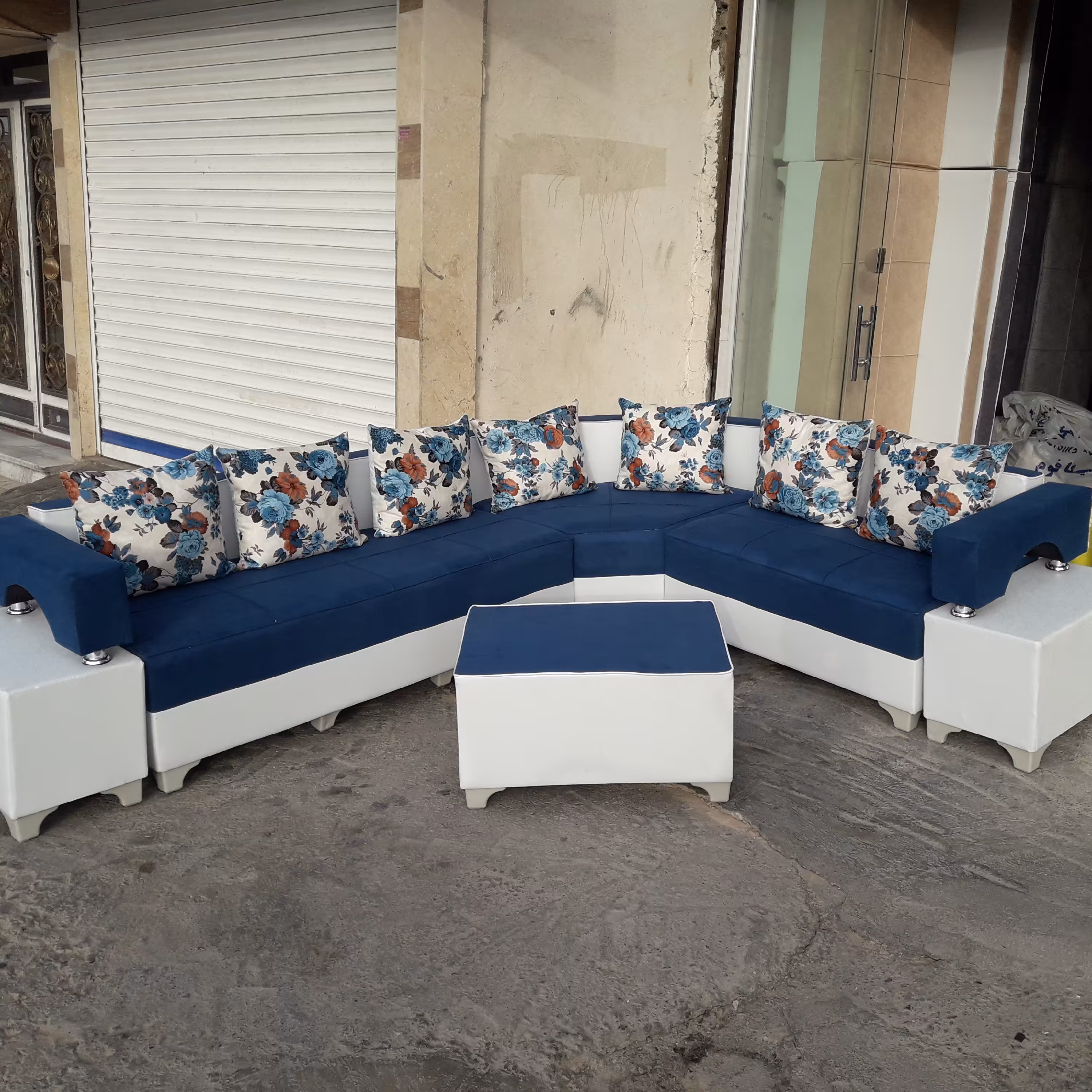 مبل راحتی ال دوبل کم جا و زیبا در رنگبندی متنوع