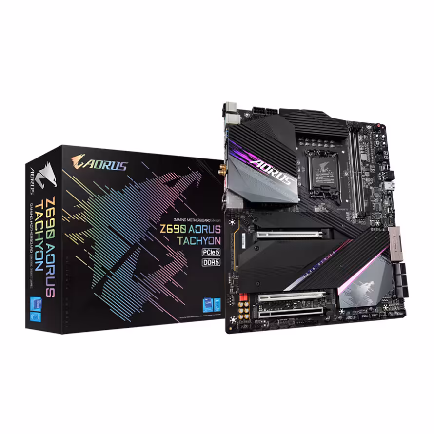 مادربرد گیگابایت Z690 AORUS TACHYON DDR5