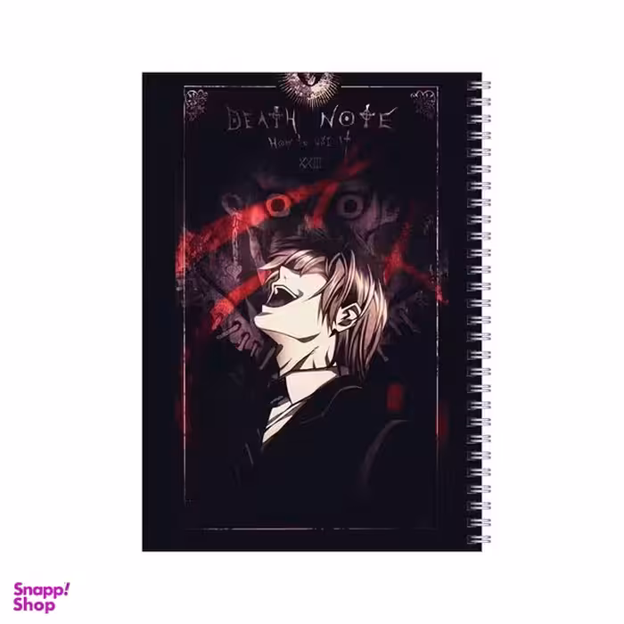 دفتر مشق 100 برگ بامبیلیپ طرح انیمه دفتر مرگ کد 0993695