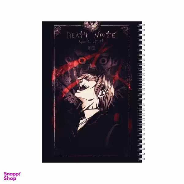 دفتر مشق 100 برگ بامبیلیپ طرح انیمه دفتر مرگ کد 0993695