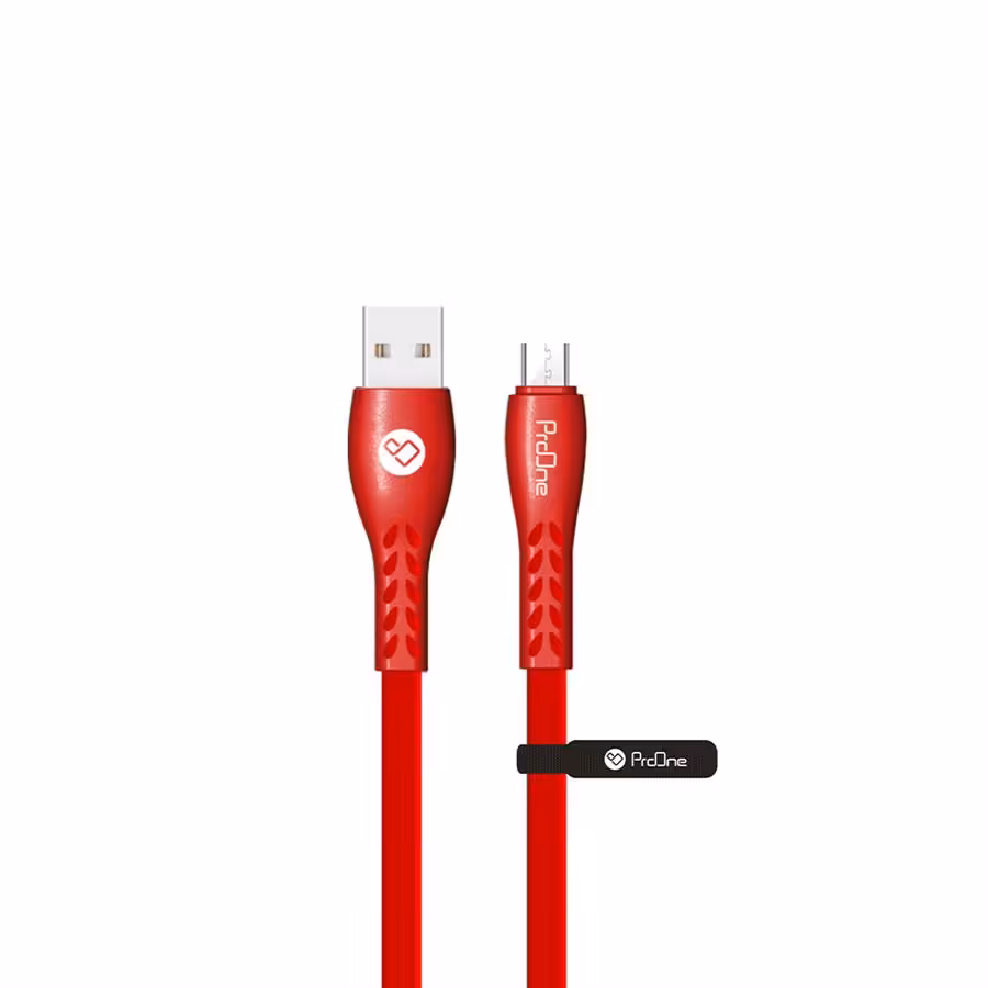 کابل تبدیل USB به microUSB پرووان مدل PCC245m طول 1 متر