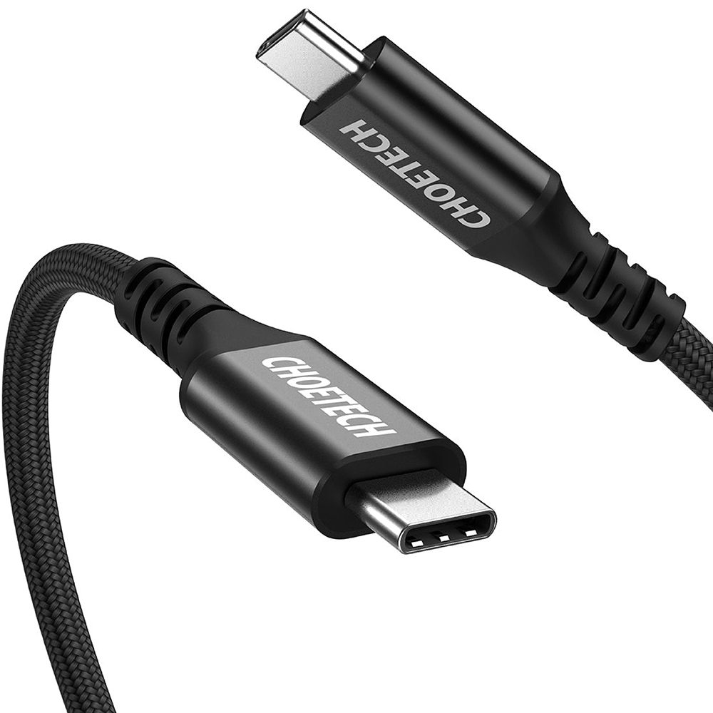 کابل CHOETECH چویتِک تبدیل USB-C 3.1 به USB-C 3.1 طول 2 متری مدل XCC-1007 - Hiapple.ir