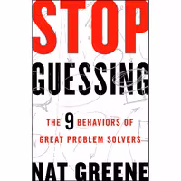 کتاب زبان اصلی Stop Guessing اثر Nat Greene انتشارات BerrettKoehler Publishers