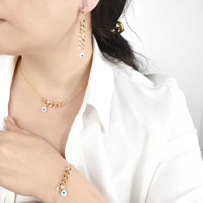 سرویس کارتیه و چشم نظر برندysx کد 7430