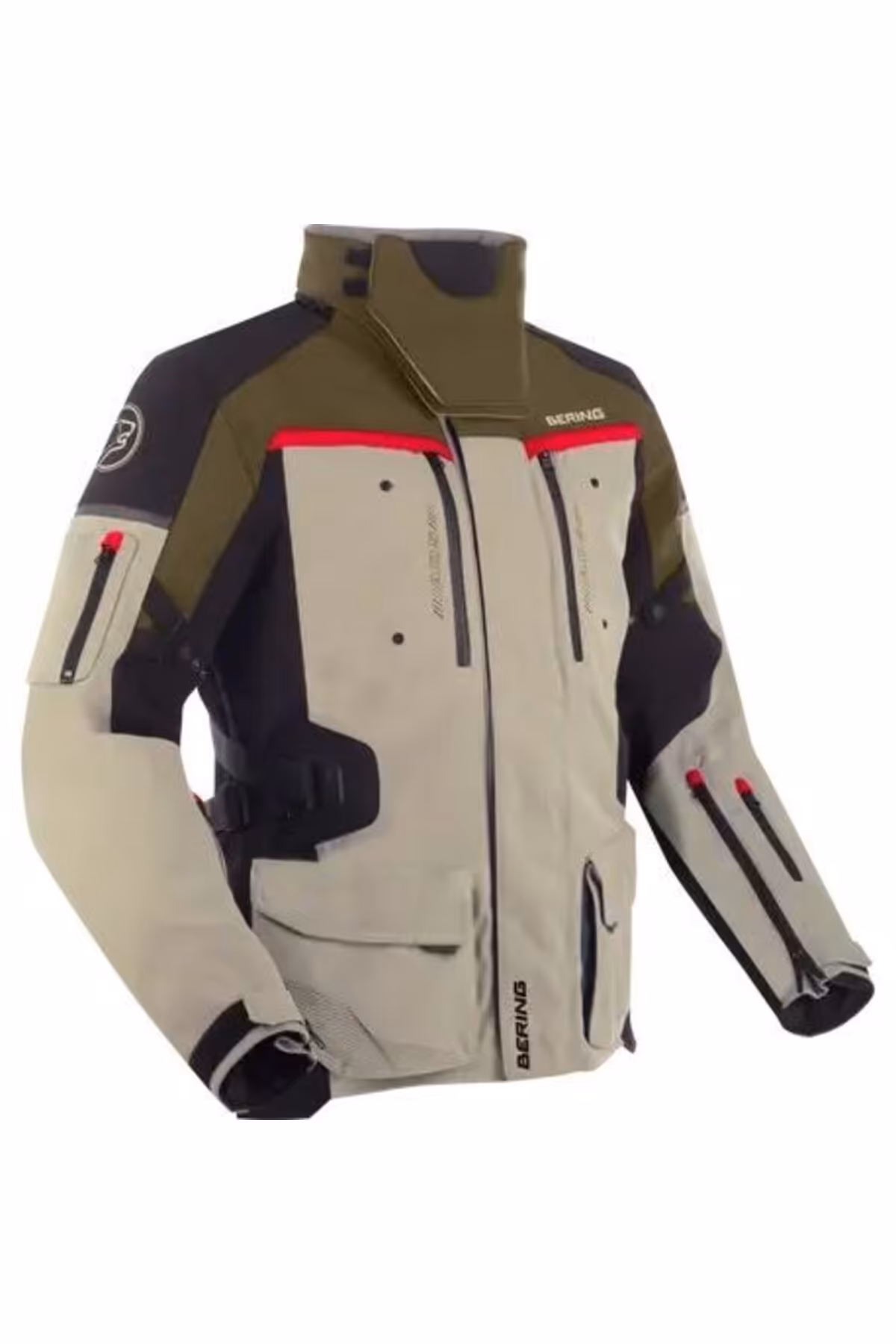 کاپشن موتورسوار خاکستری مردانه FREEWAY HAKI ENDURO WINTER COAT XXL کت افسانه ای Bering