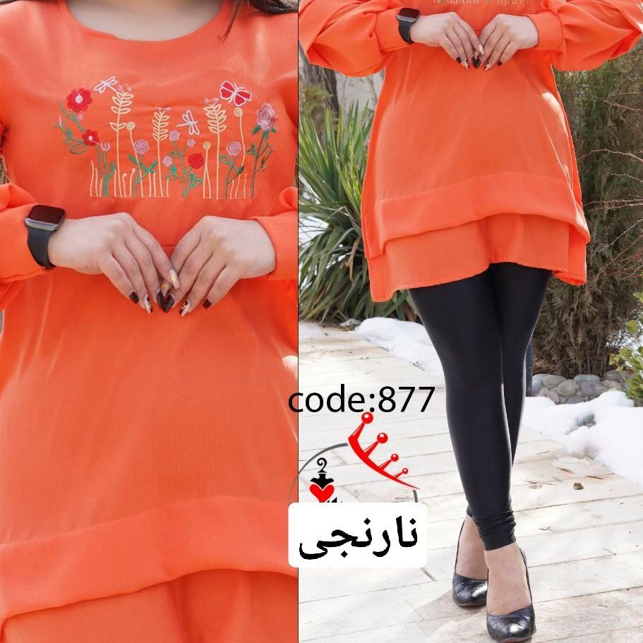 تونیک گلدوزی زنانه