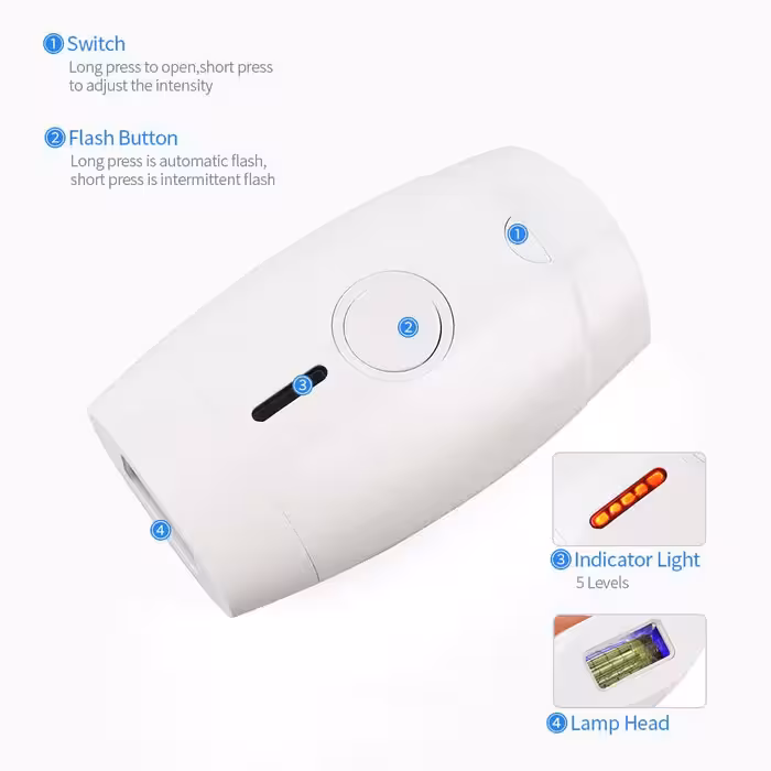 لیزر حذف مو زائد صورت و بدن 