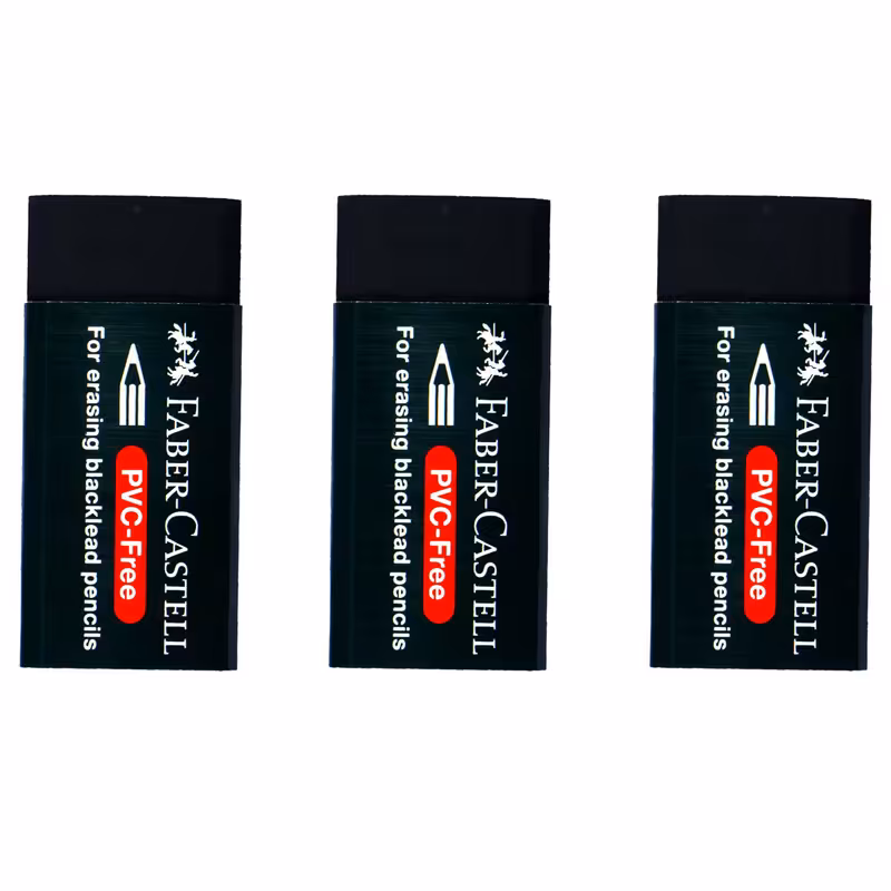 پاکن فابرکاستل مدل PVC FREE بسته 3 عددی