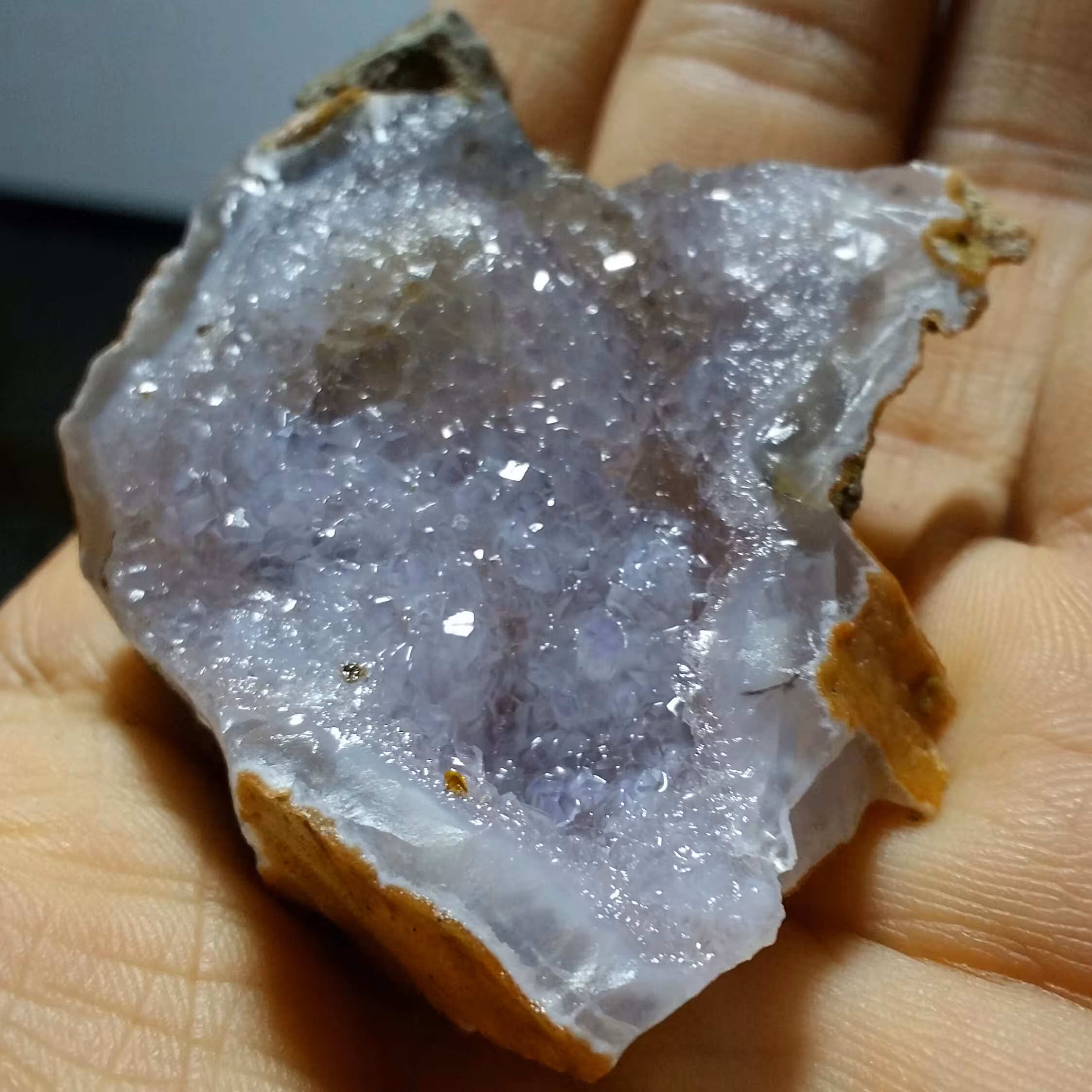 سنگ راف آمیتیس پر بلور  بسیار زیبا بینظیییر دیدنی کاملا طبیعی شاهکار خلقت خاا ا اص