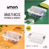 باکس مستطیل 1/5 لیتر لیمون کد 2393