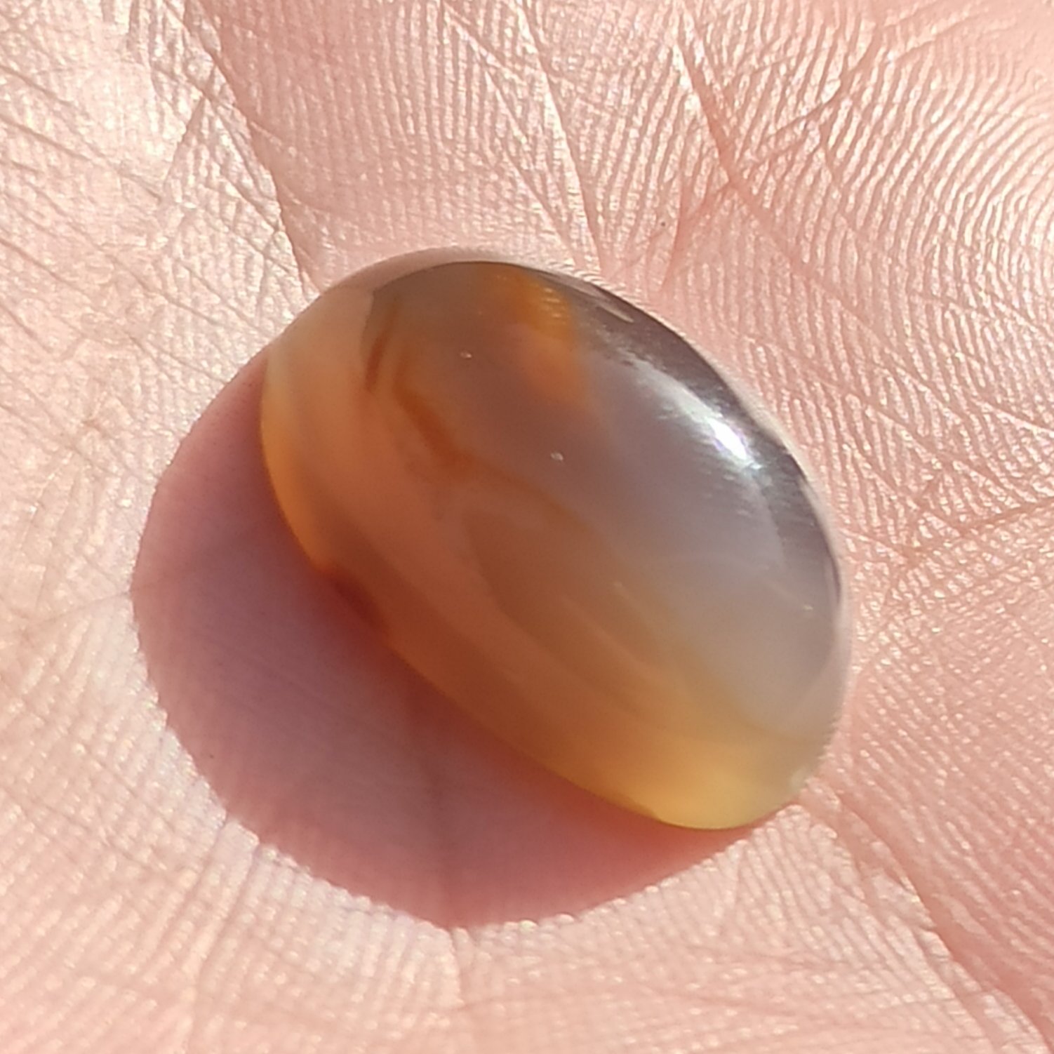 سنگ عقیق جزع کبود زیبا