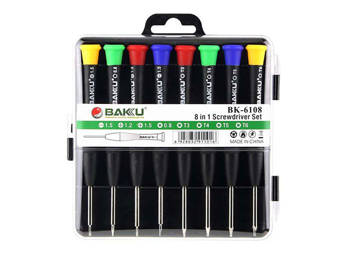 مجموع پیچ گوشتی باکو BAKU BK-6108