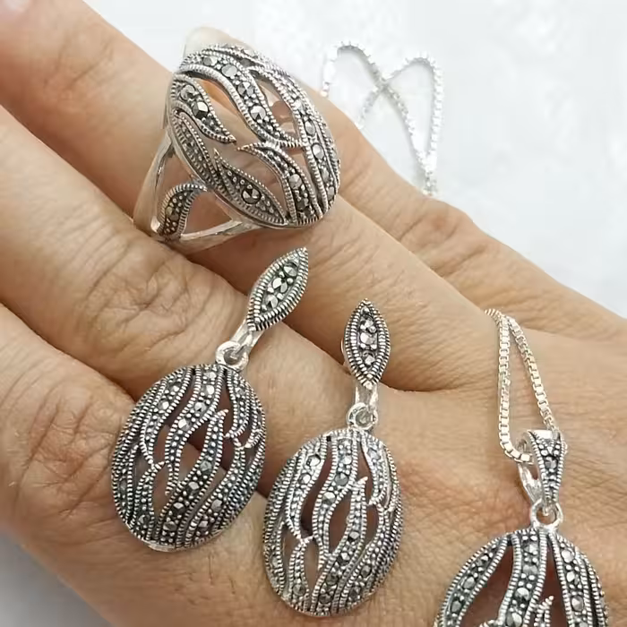 ست نقره شیک 