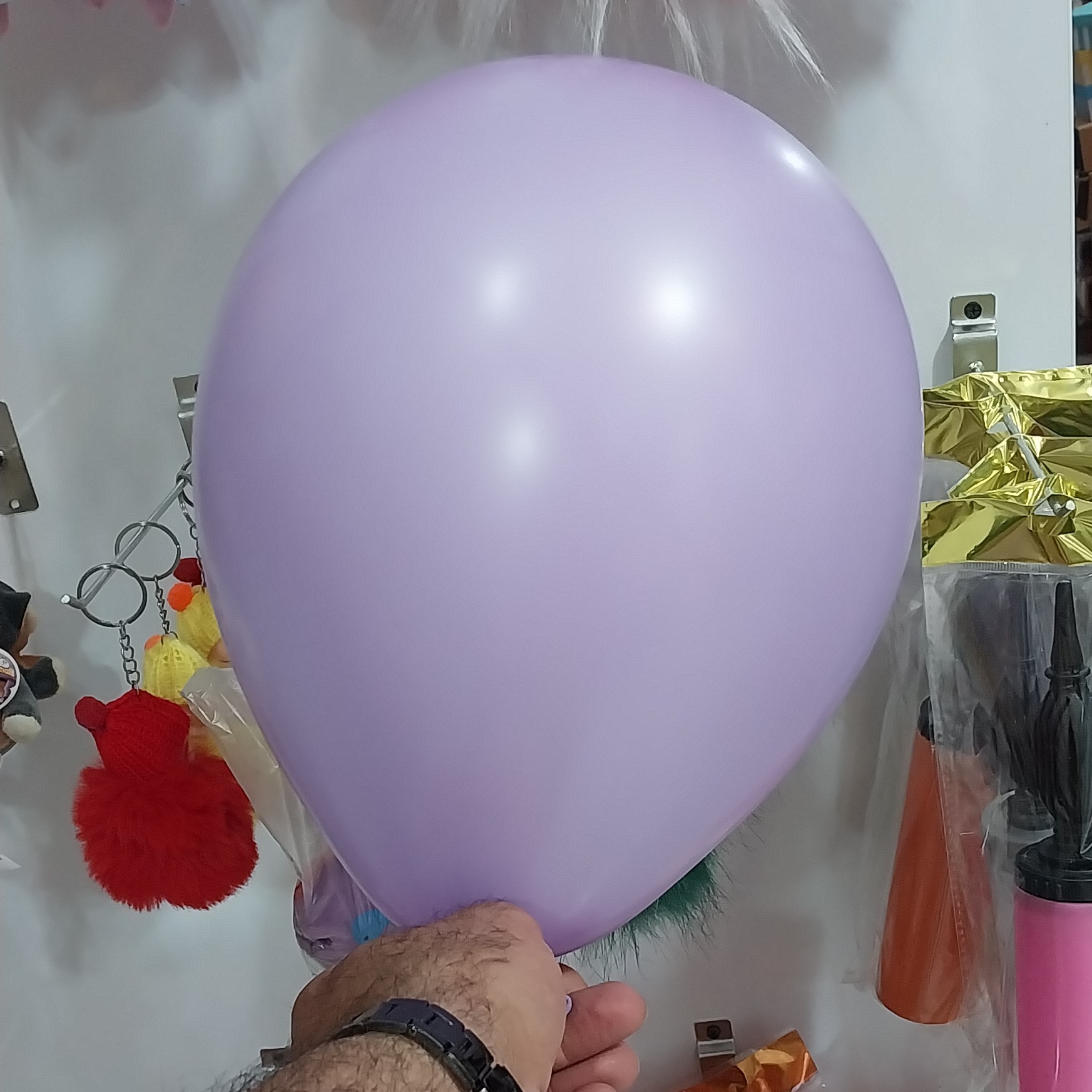 بادکنک لاتکس بنفش 12 اینچ