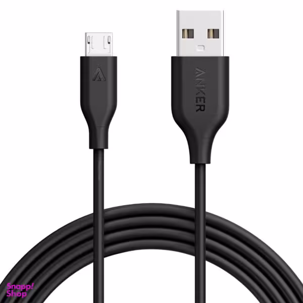 کابل تبدیل USB به microUSB انکر (Anker) مدل A8133 PowerLine طول 1.8 متر