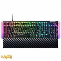 کیبورد گیمینگ مکانیکال با سیم ریزر مدل BLACKWIDOW V4 (سوئیچ زرد) - زنگوله