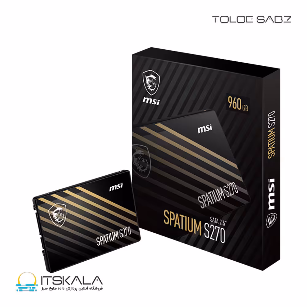قیمت و خرید حافظه SSD ام اس ای SATA SPATIUM S270 ظرفیت 120 گیگابایت | ITSKALA
