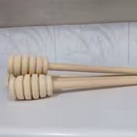 قاشق عسل چوبی