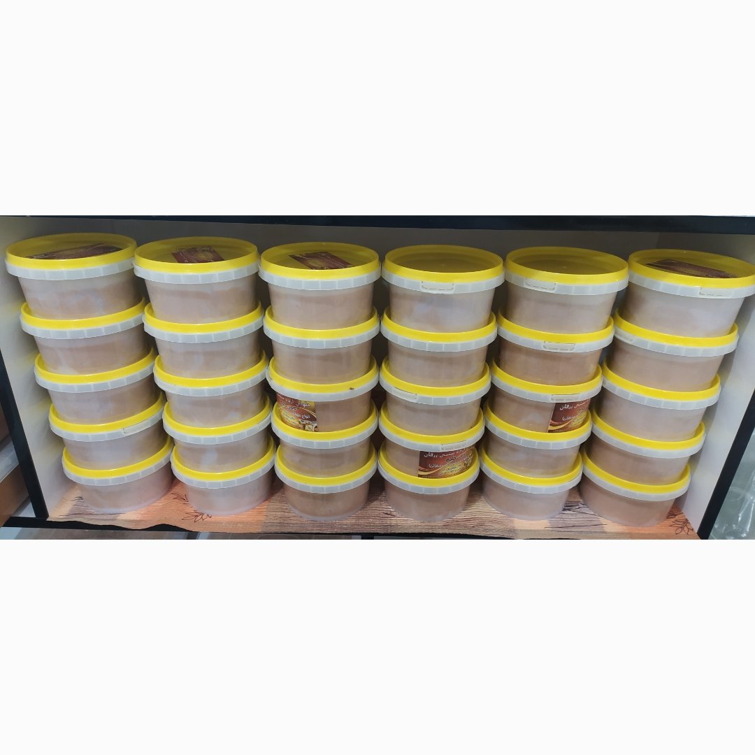 حلوا ارده درجه یک، 500گرمی ، زرین تک زرقان، شیره خرمایی،