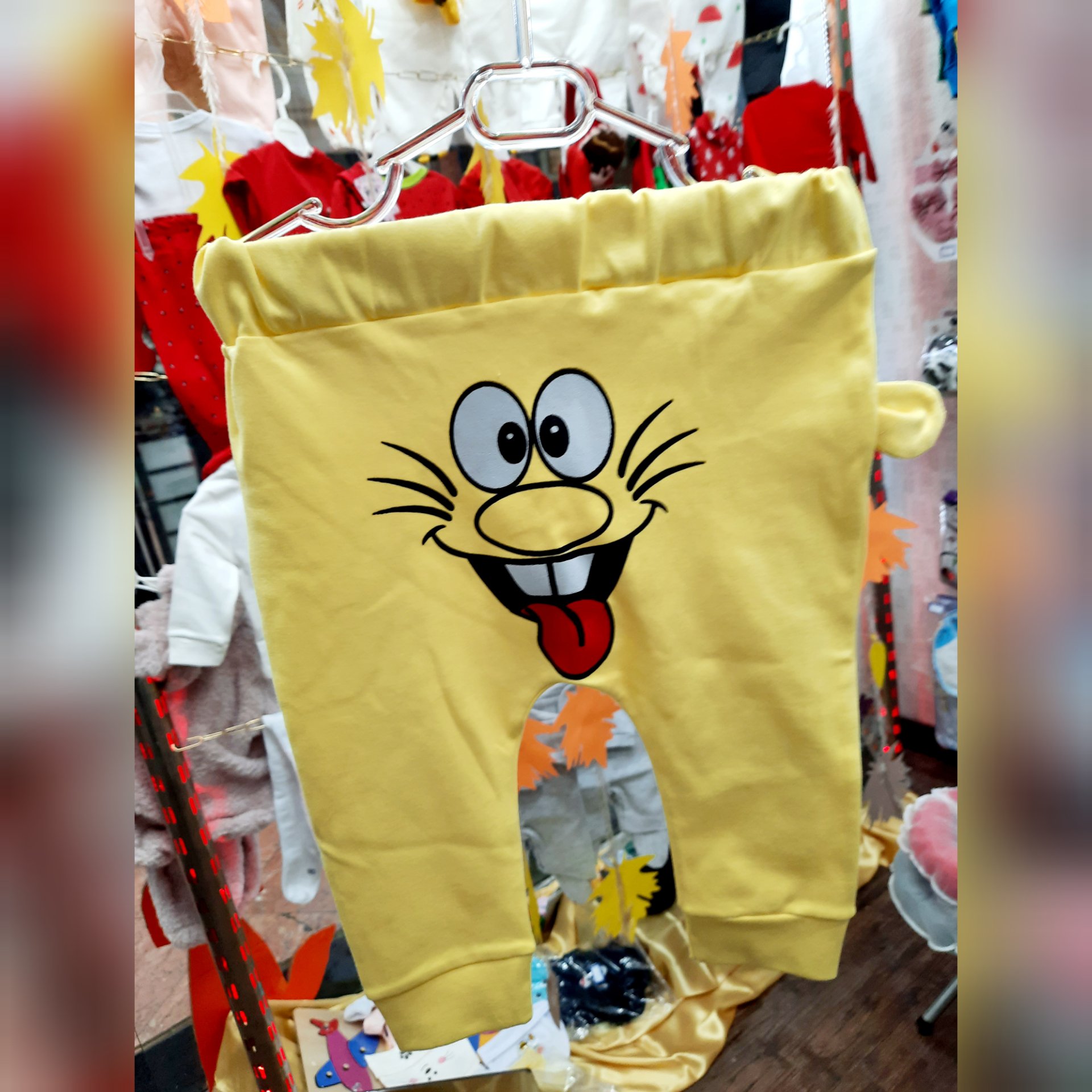 شلوار طرح دار